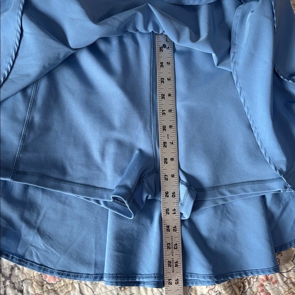 Blue Layered Athletic Skort - Picture 8 of 9